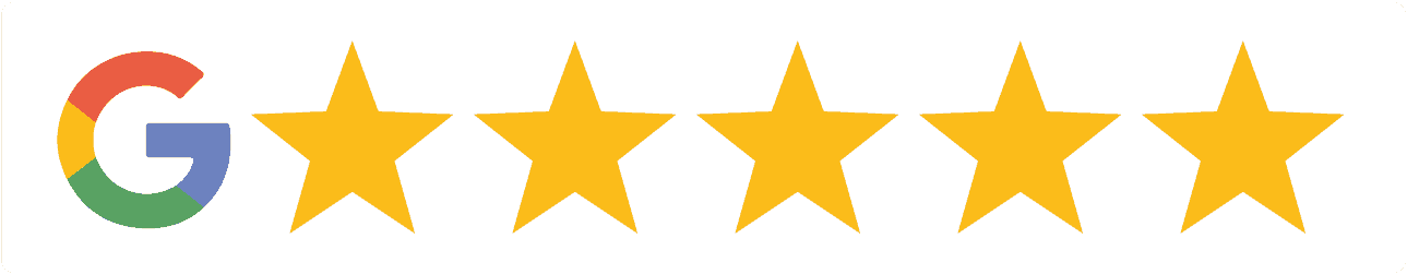 5 star Google Rating